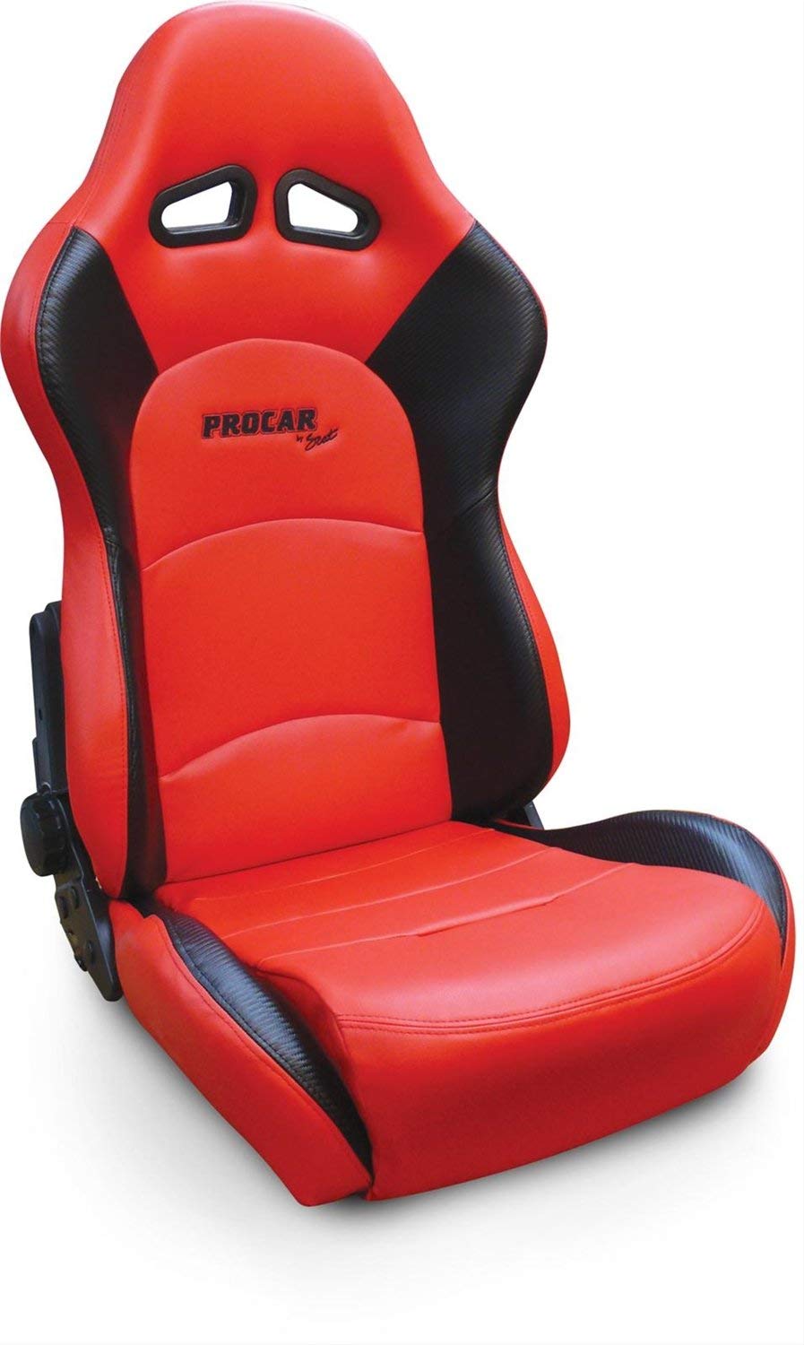 Red Vinyl ProCar by Scat 80-1615-58-XL Racing Sportsman Pro XL Recliner Common Seat