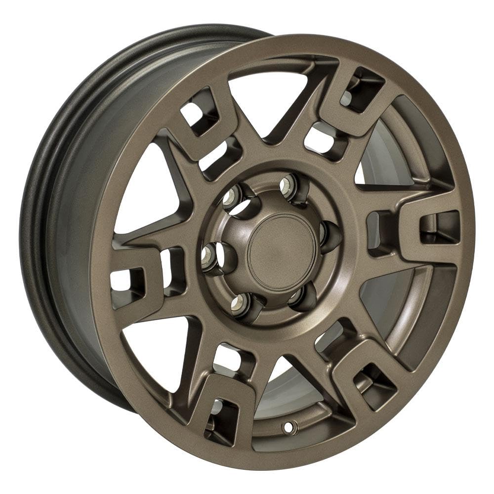 17 Inch OE Wheels Rim Fits 4Runner TRD Style 6x139.7 17x7 Satin Bronze - Hollander 75167 (1)