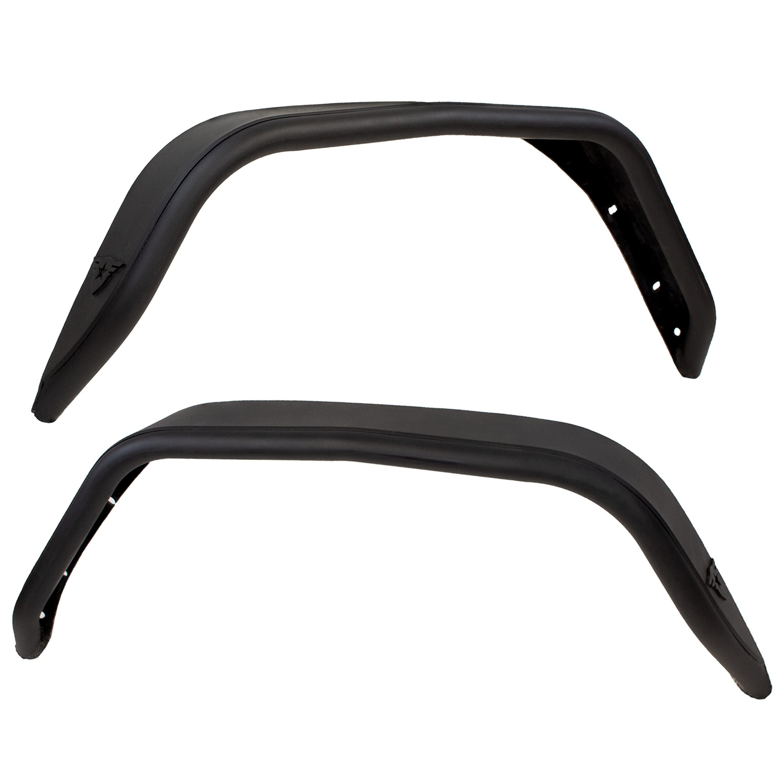 Combat Off Road Black Aluminum Full Assault Fender Kit - Rear Compatible with Jeep JL/JLU