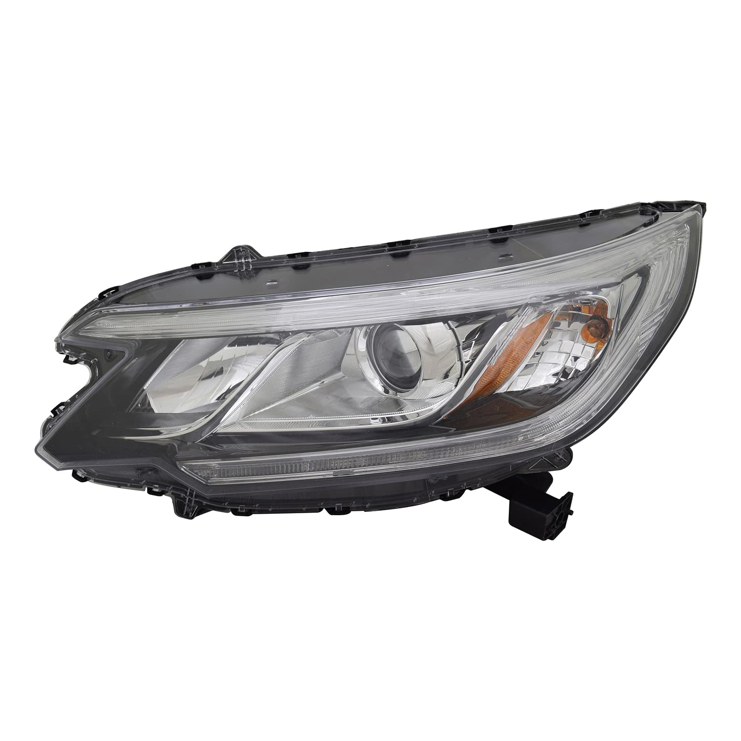 Left TYC Headlight Assembly Compatible with 2015-2016 Honda CRV