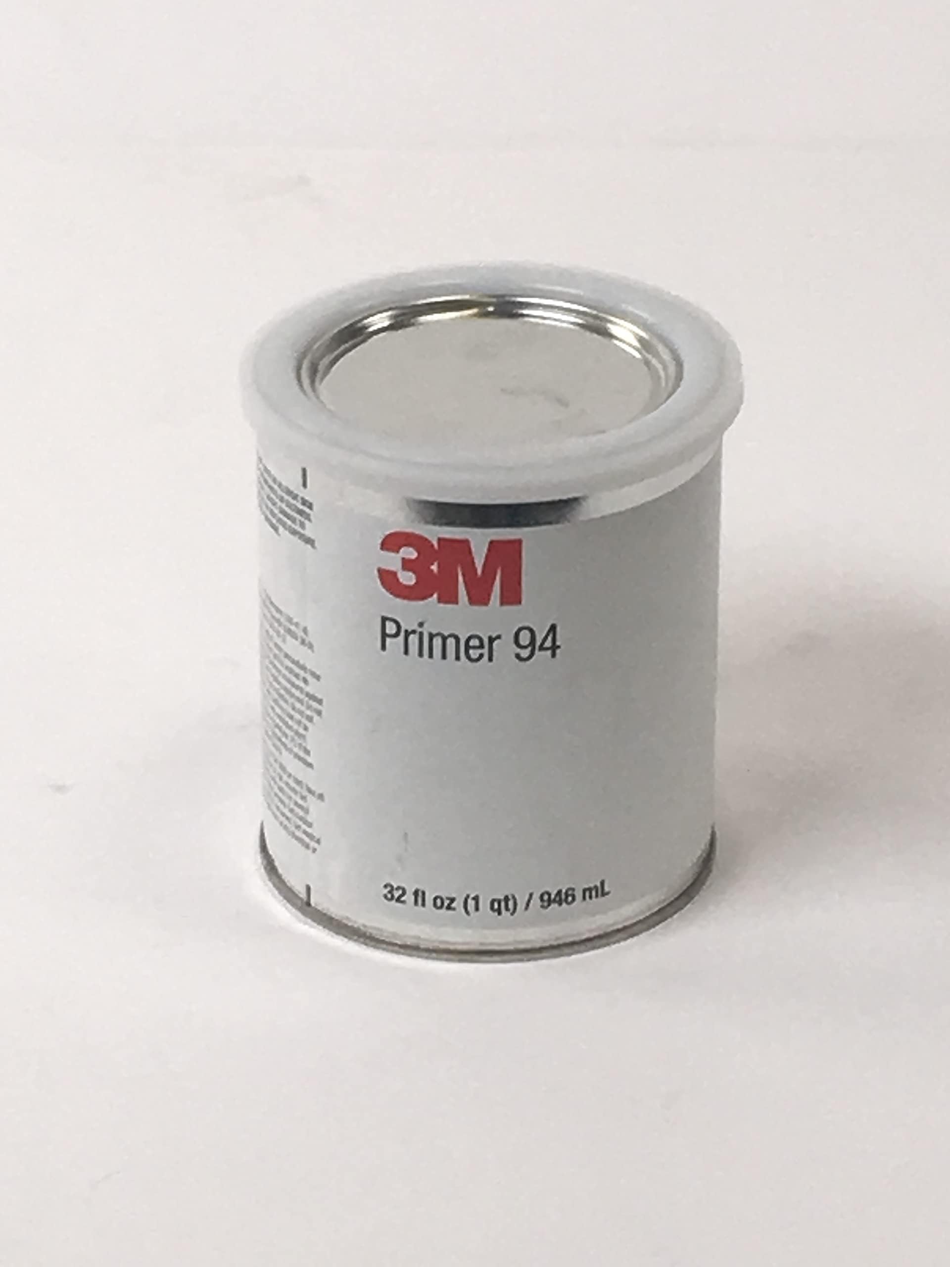 3M Tape Primer 94, Light Yellow, 1 Quart Can, 32 Fl Oz (Pack of 1) 3M23929