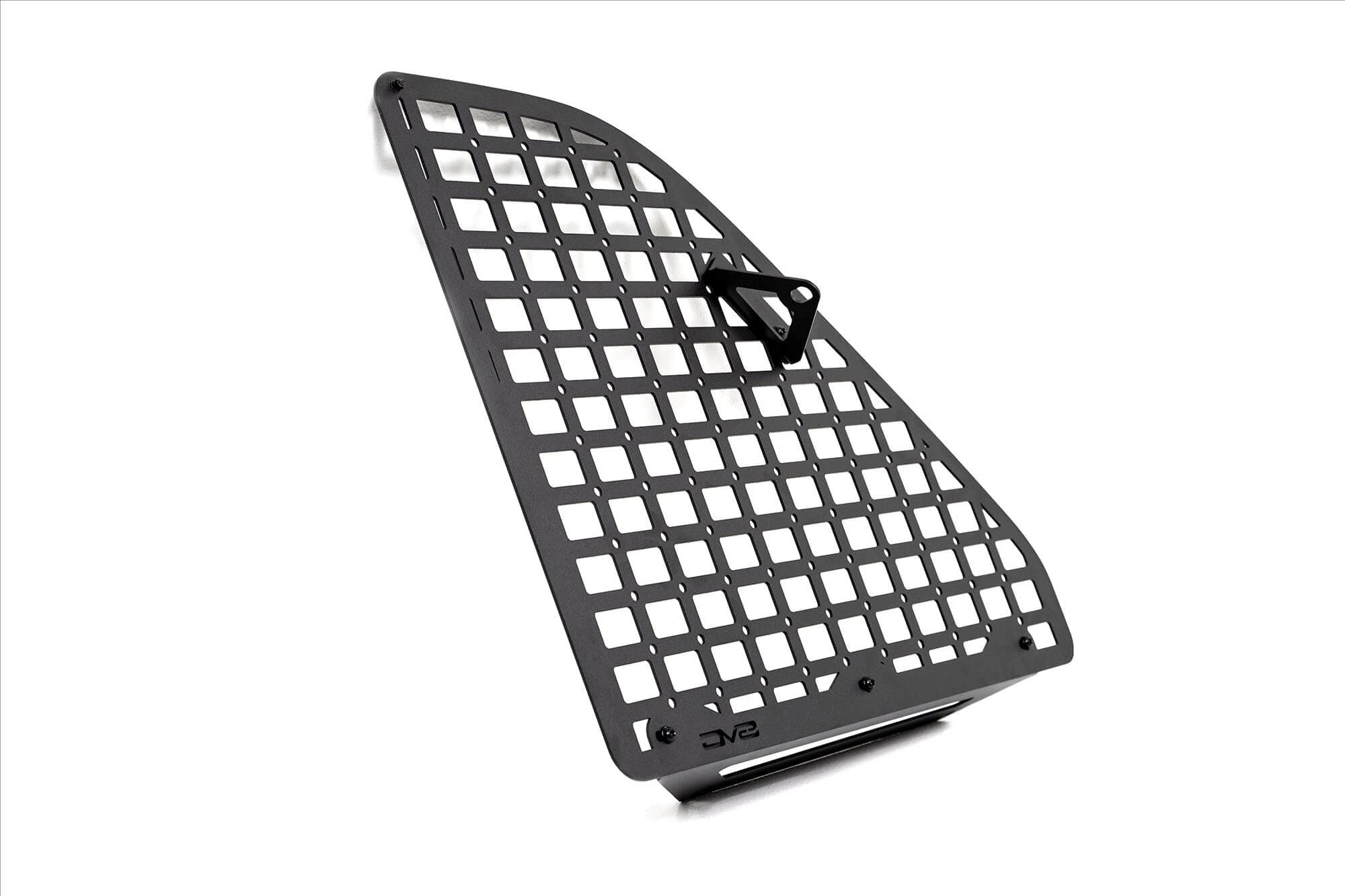 Rear Window Molle Storage Panels DV8 Offroad for 2018-2023 Jeep Wrangler JL 4-Door | Includes Passenger & Driver Side Panels | Mount Molle Bags, Tools, & Other Accessories