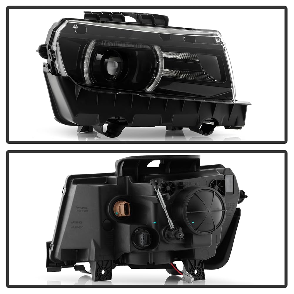 Chevy Camaro Spyder (POE) 14-15 LT SS RS HID w/LED DRL Headlight - OE Right