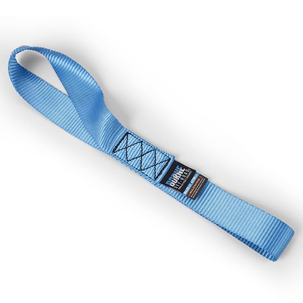 Off-Road Borne Soft Loop Tie-Down Straps, Blue