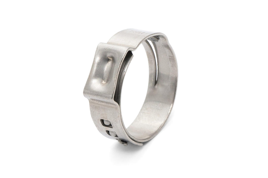 Stainless Steel HPS Ear Clamp, Effective Diameter Range: 39.3mm - 42.5mm, 10 pcs per Pack, EC-0425x10