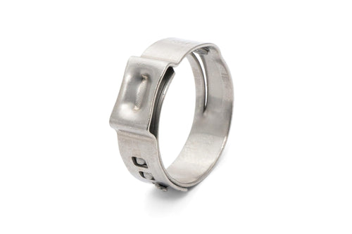 Stainless Steel HPS Ear Clamp, Effective Diameter Range: 37.8mm - 41.0mm, 10 pcs per Pack, EC-0410x10