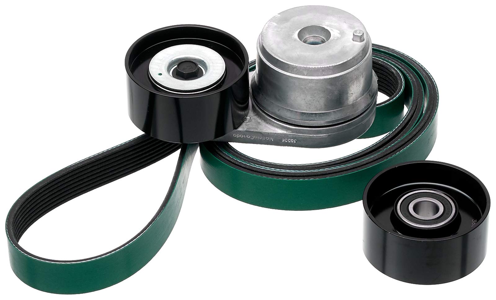 02-10 Gates International/Navistar 40 Diesel Serpentine Belt Kits (90K-38556HDC)