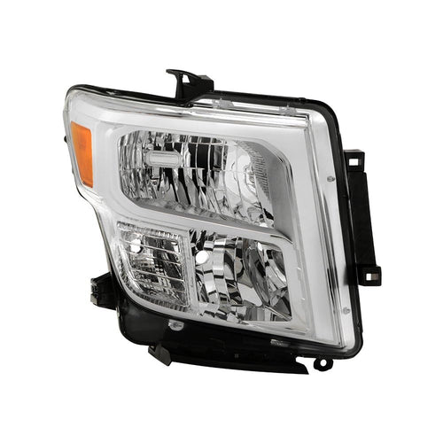 ( OE ) Nissan Titan 2016-2024 Passenger Side Headlight Halogen only ( Do Not Fit Factory LED Headlight Model ) - Low Beam-H11(Included) ; High Beam-HB3(Included) ; Signal-7444NA(Included) - OEM Right