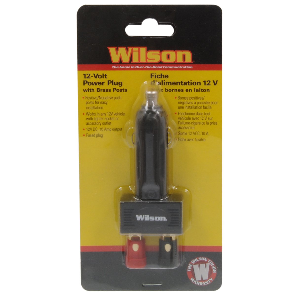 12V Power Plug Wilson 30512VPP with Brass Posts