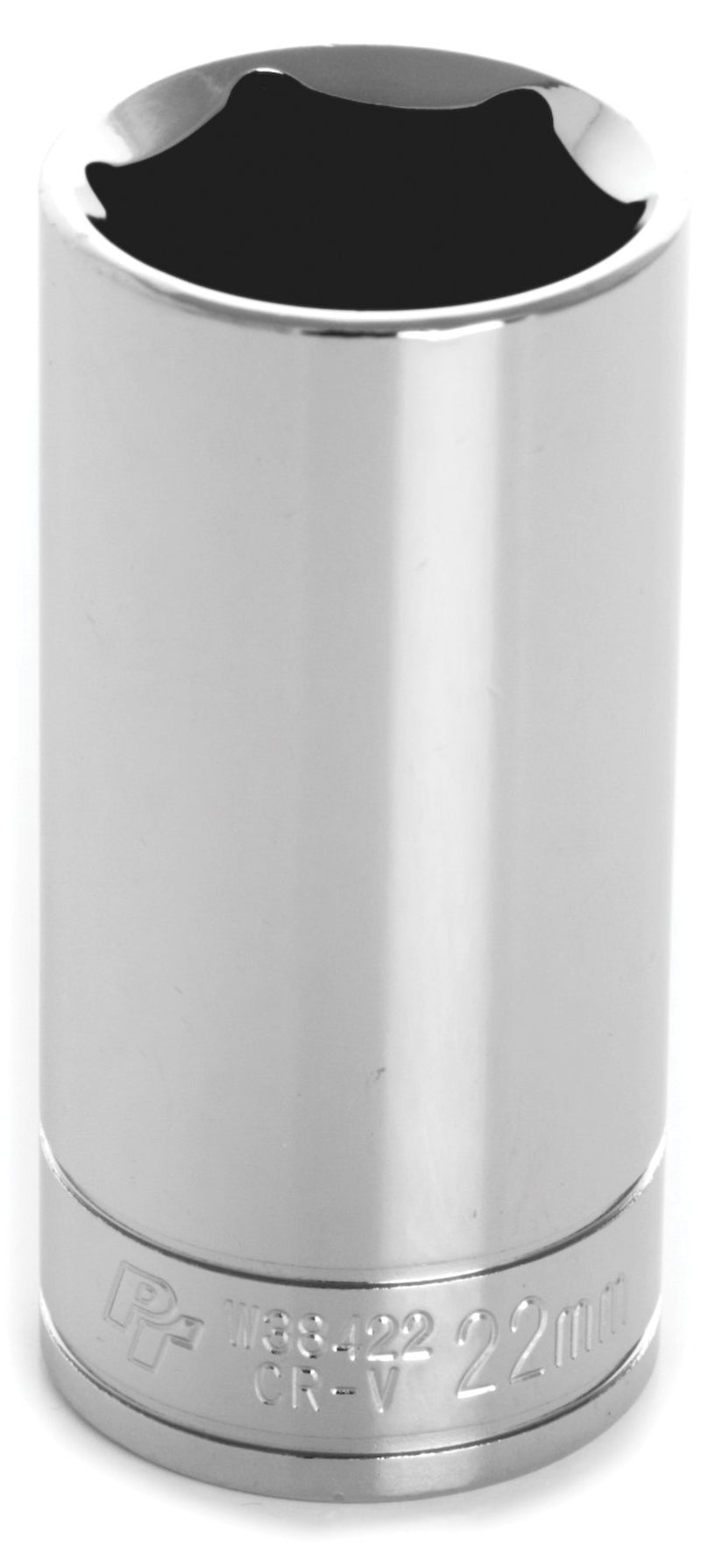 6-Point Socket Performance Tool W38422, 3/8-Inch Drive, 22mm