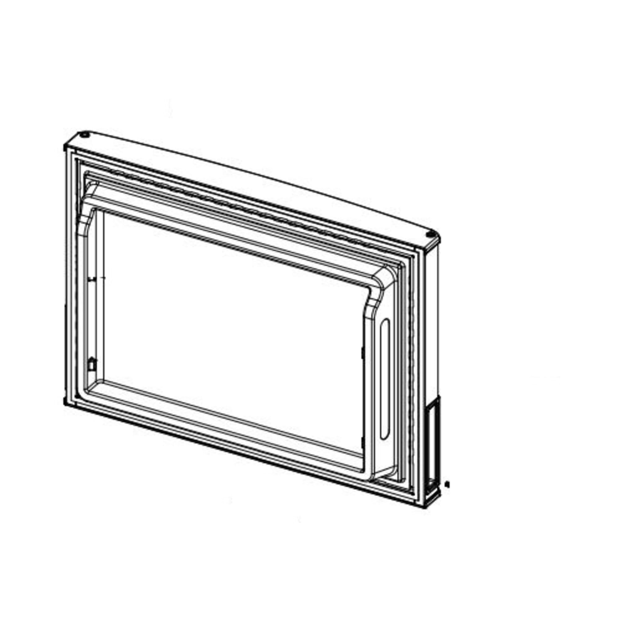 Freezer Door And Gasket Ss Norcold 640153