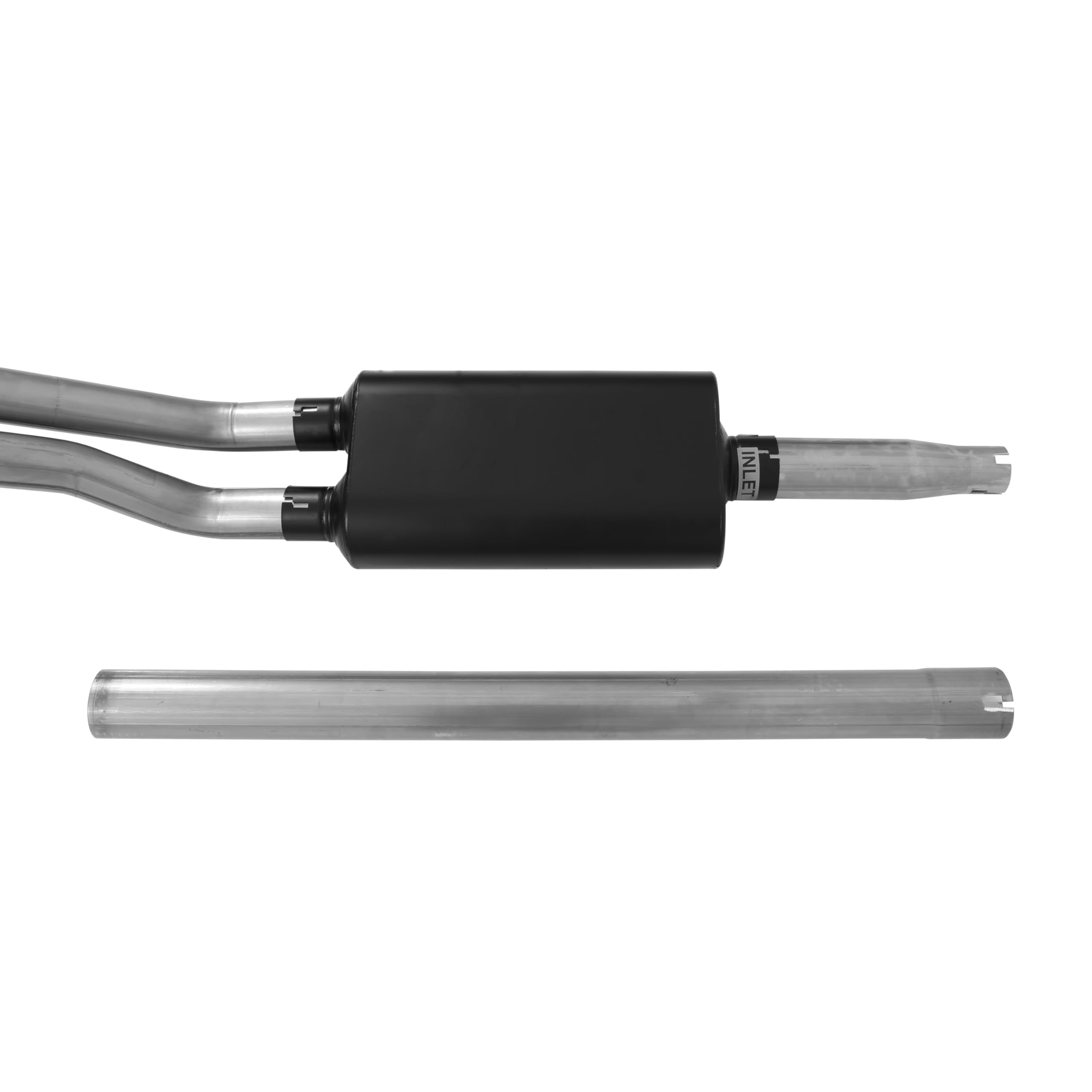 American Thunder Flowmaster 817471 Cat-Back Exhaust Kit Dual 2.5 Inch Stainless Steel 3 Inch Polished 304 Stainless Steel Tips Compatible with 1987-1996 Ford F-150 V6 V8 2/4WD All Wheelbases