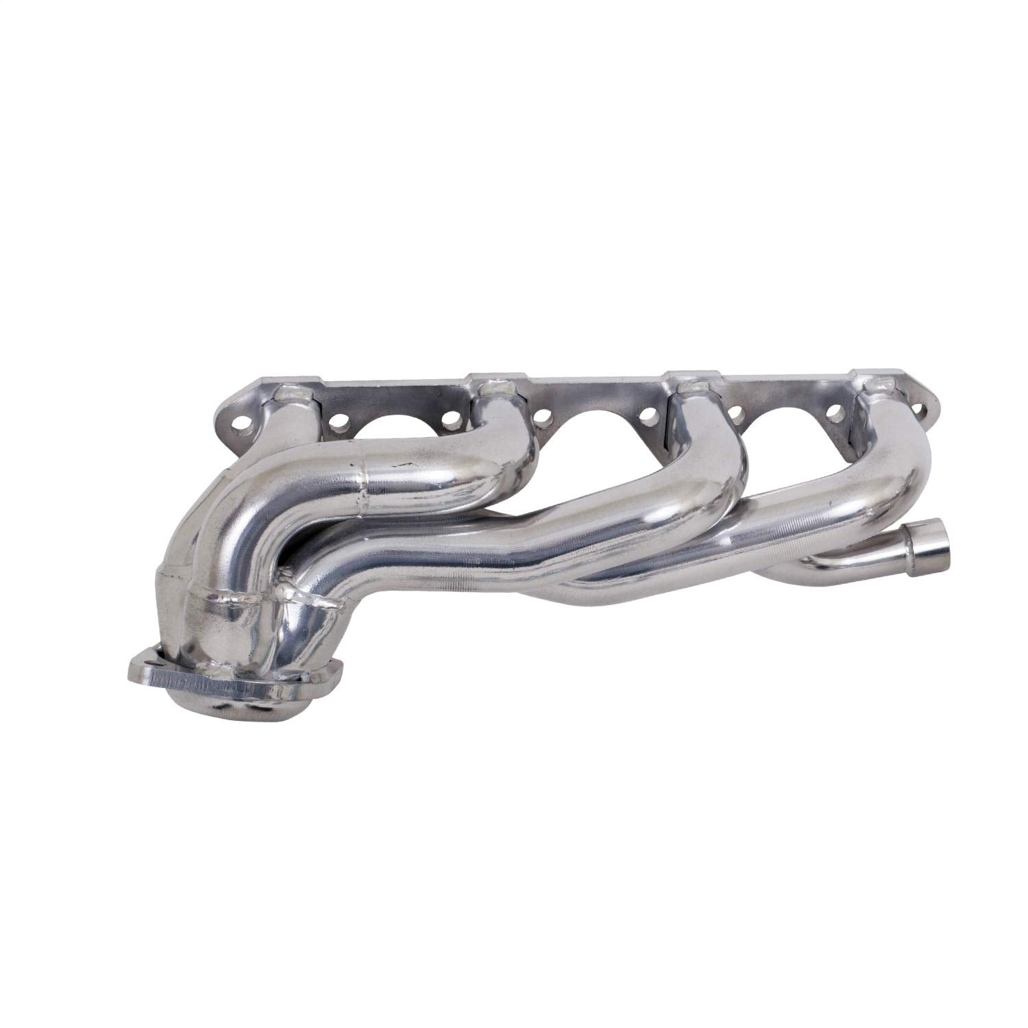 1-5/8" BBK Shorty Tuned Length Performance Exhaust Headers for Ford F Series Truck F150 351 - Polished Silver Ceramic Finish
