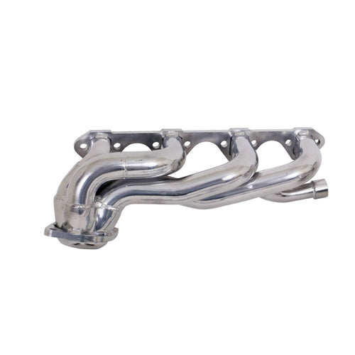 1-5/8" BBK Shorty Tuned Length Performance Exhaust Headers for Ford F Series Truck F150 351 - Polished Silver Ceramic Finish