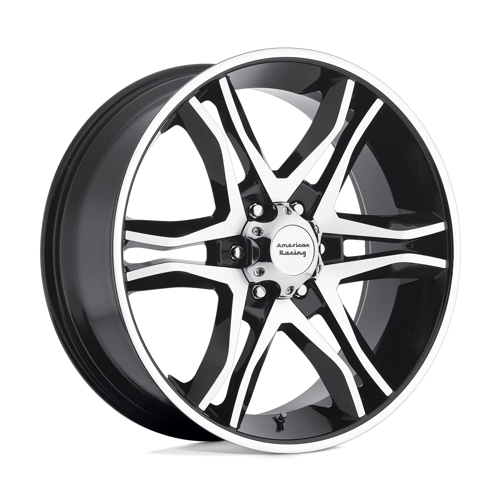 AR893 MAINLINE American Racing 18X8.5 6X135 5.93 30mm GLOSS BLACK MACHINED - AR89388563330