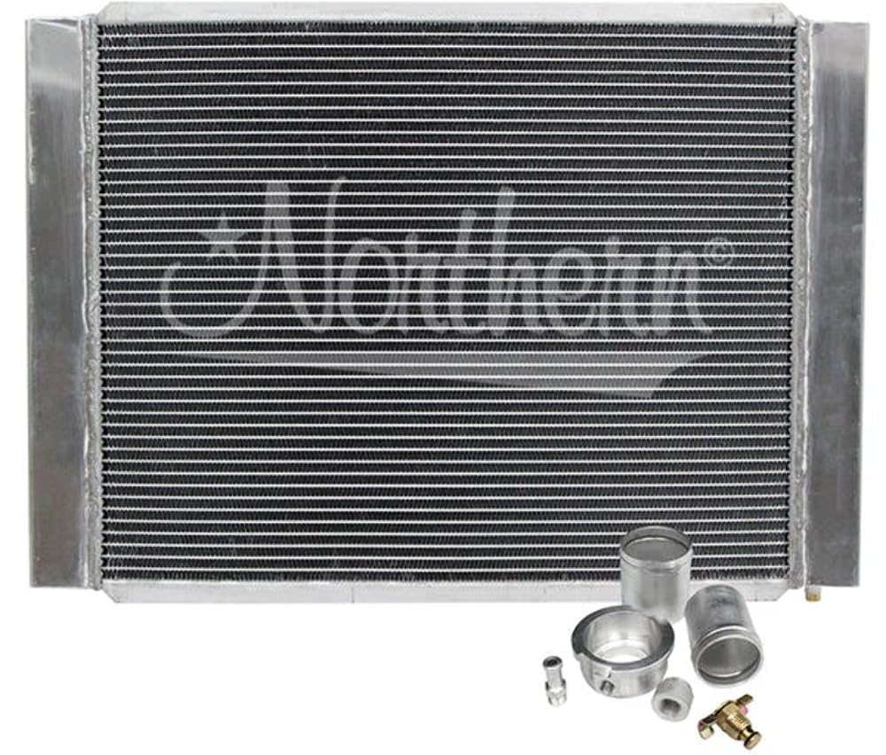 CUSTOM 19 X 28 3 ROW RADIATOR KIT INCLUDES ALL NEC