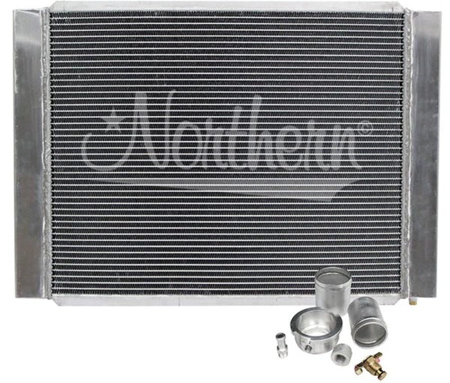 CUSTOM 19 X 28 3 ROW RADIATOR KIT INCLUDES ALL NEC