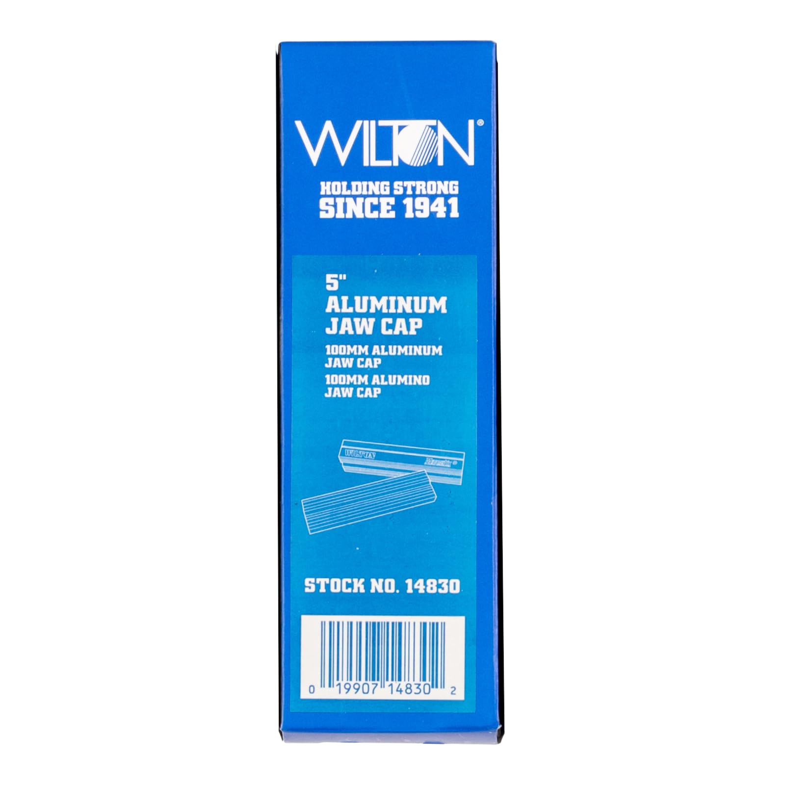 Magnefix Wilton 5" Aluminum Vise Jaw Pads (A-5)