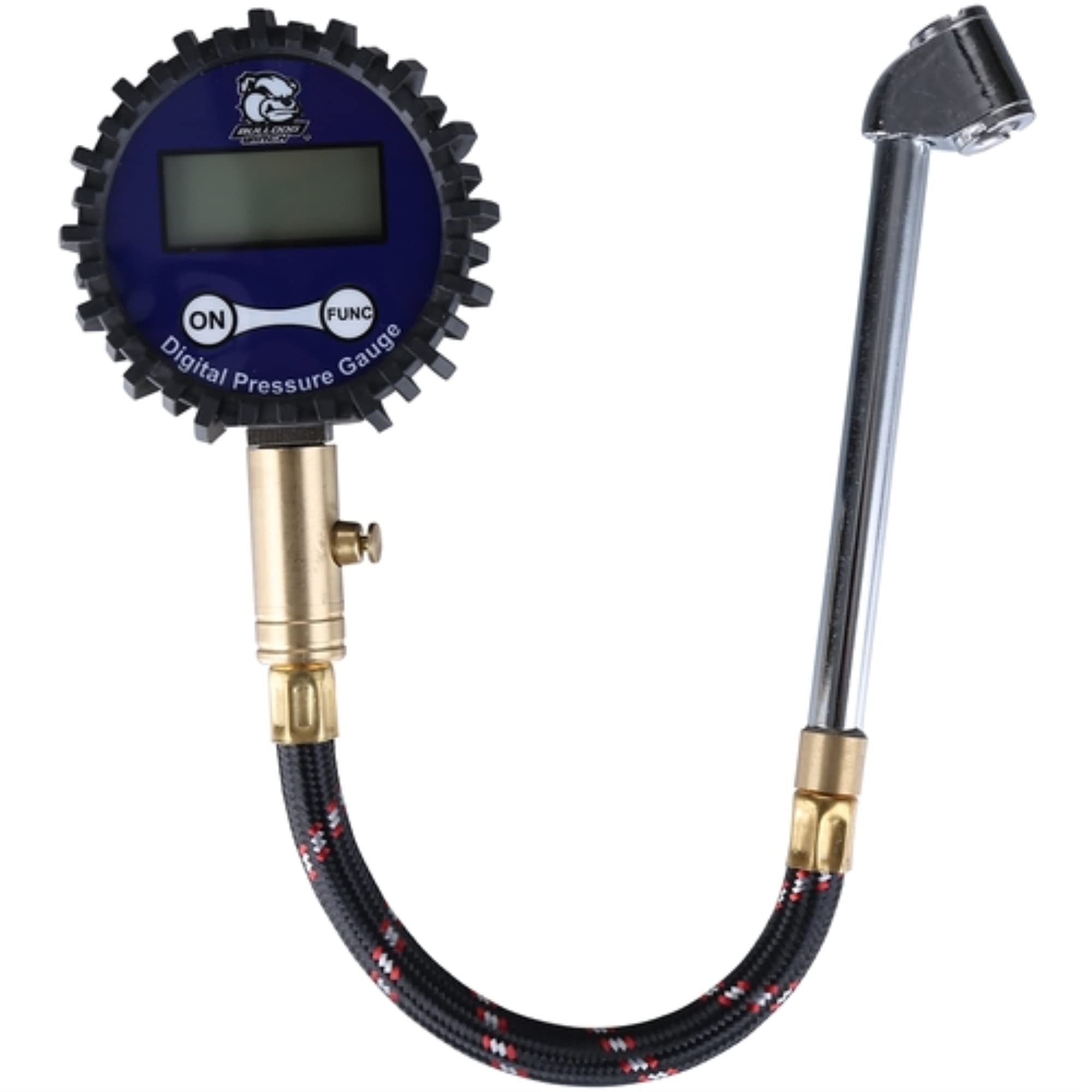 Digital Bulldog Winch 42064-0-200 PSI Air Pressure Gauge
