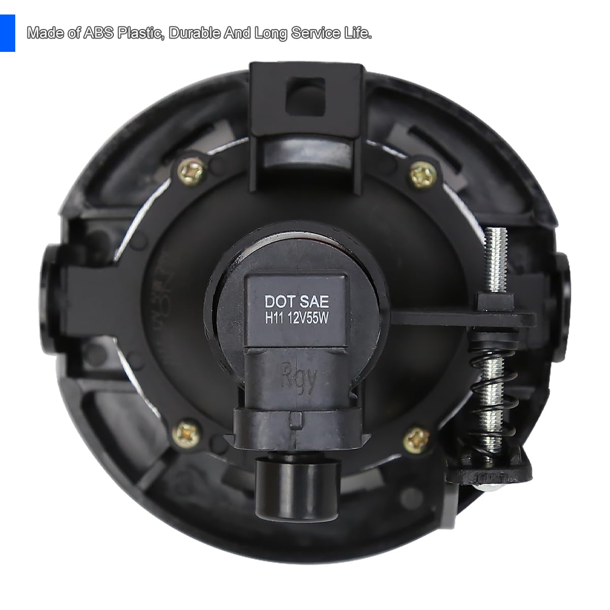 Fog Lights SPEC-D TUNING + H11 Bulbs + Switch Compatible with 2011-2014 Chrysler 200, 300, Dodge Avenger, L+R Pair Assembly