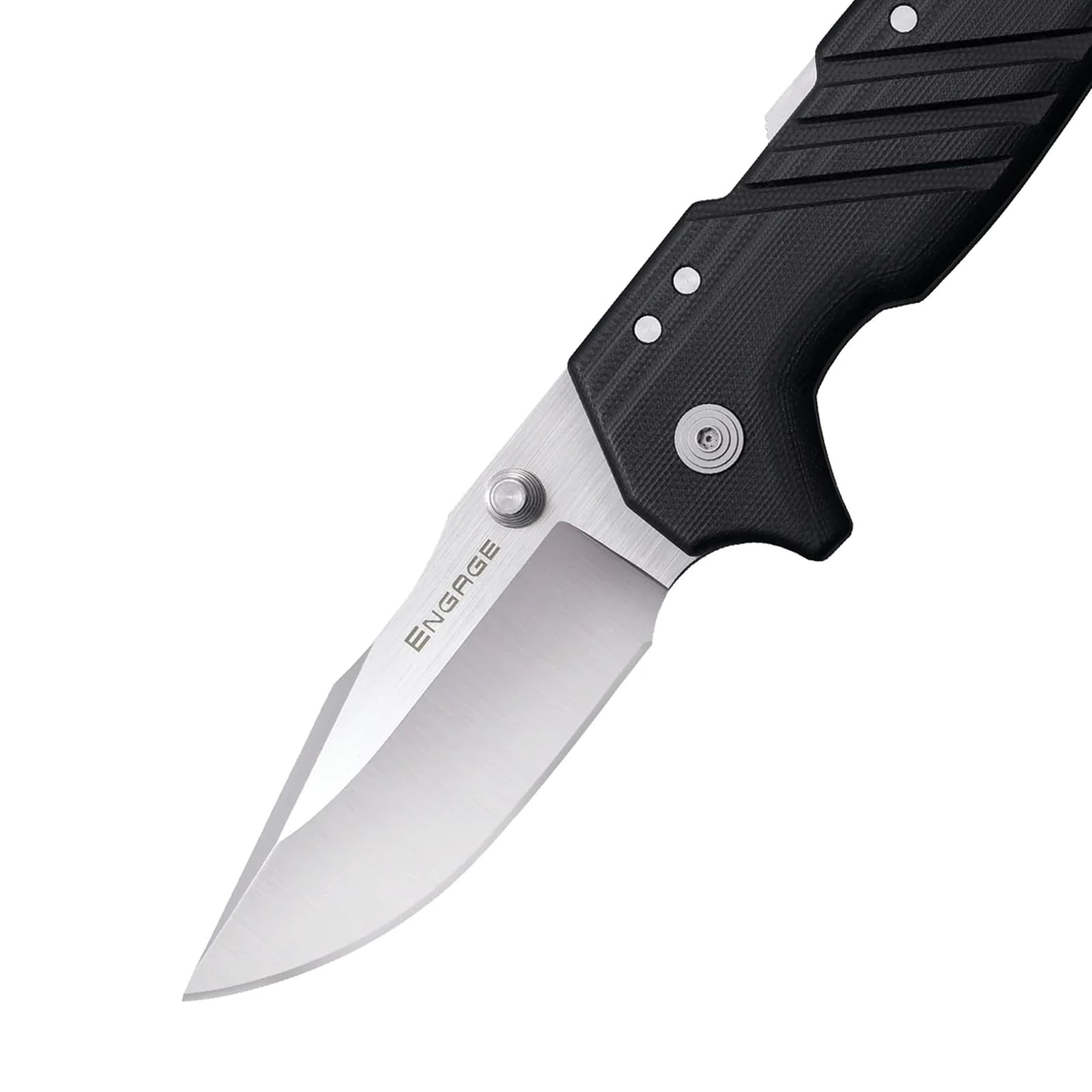 3" COLD STEEL Engage S35VN Razor-Sharp Clip Point Blade 4.25" G-10 Handle Everyday Carry Tactical Folding Knife with Atlas Lock