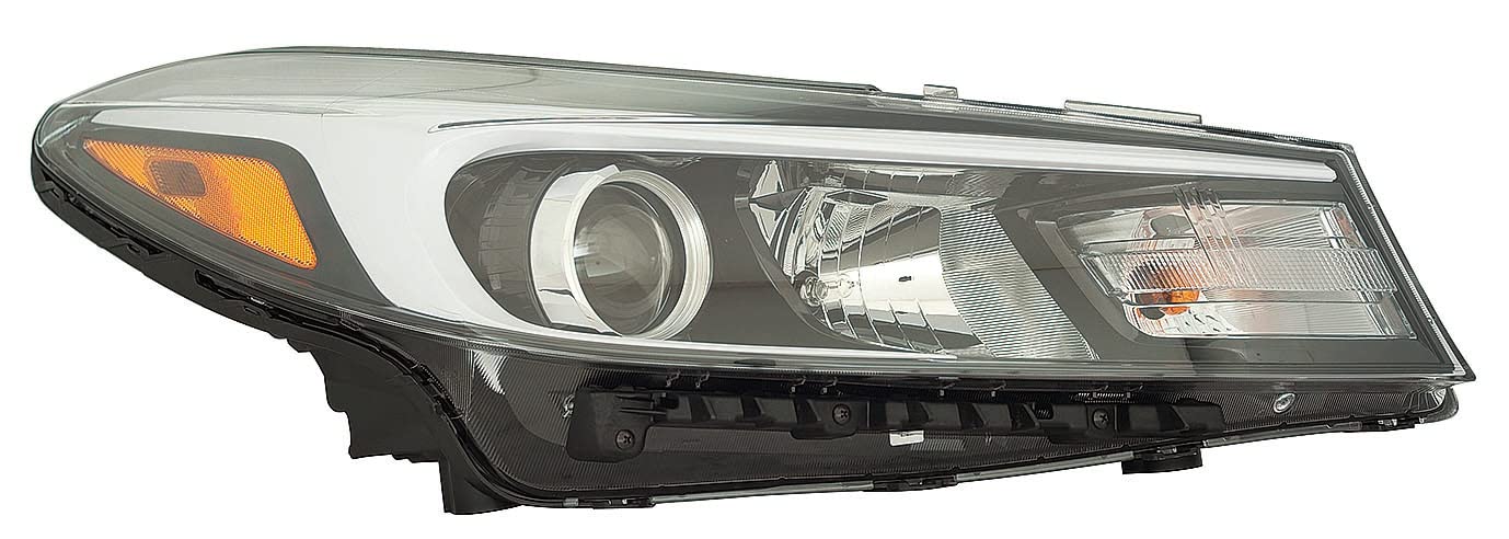 Kia Forte5 17-18 Headlight Halogen without LED Position Passenger Side LX/EX Korea Built | DOT Certified 92102 A7700 | KI2503205