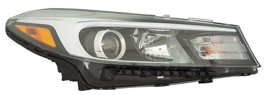 Kia Forte5 17-18 Headlight Halogen without LED Position Passenger Side LX/EX Korea Built | DOT Certified 92102 A7700 | KI2503205