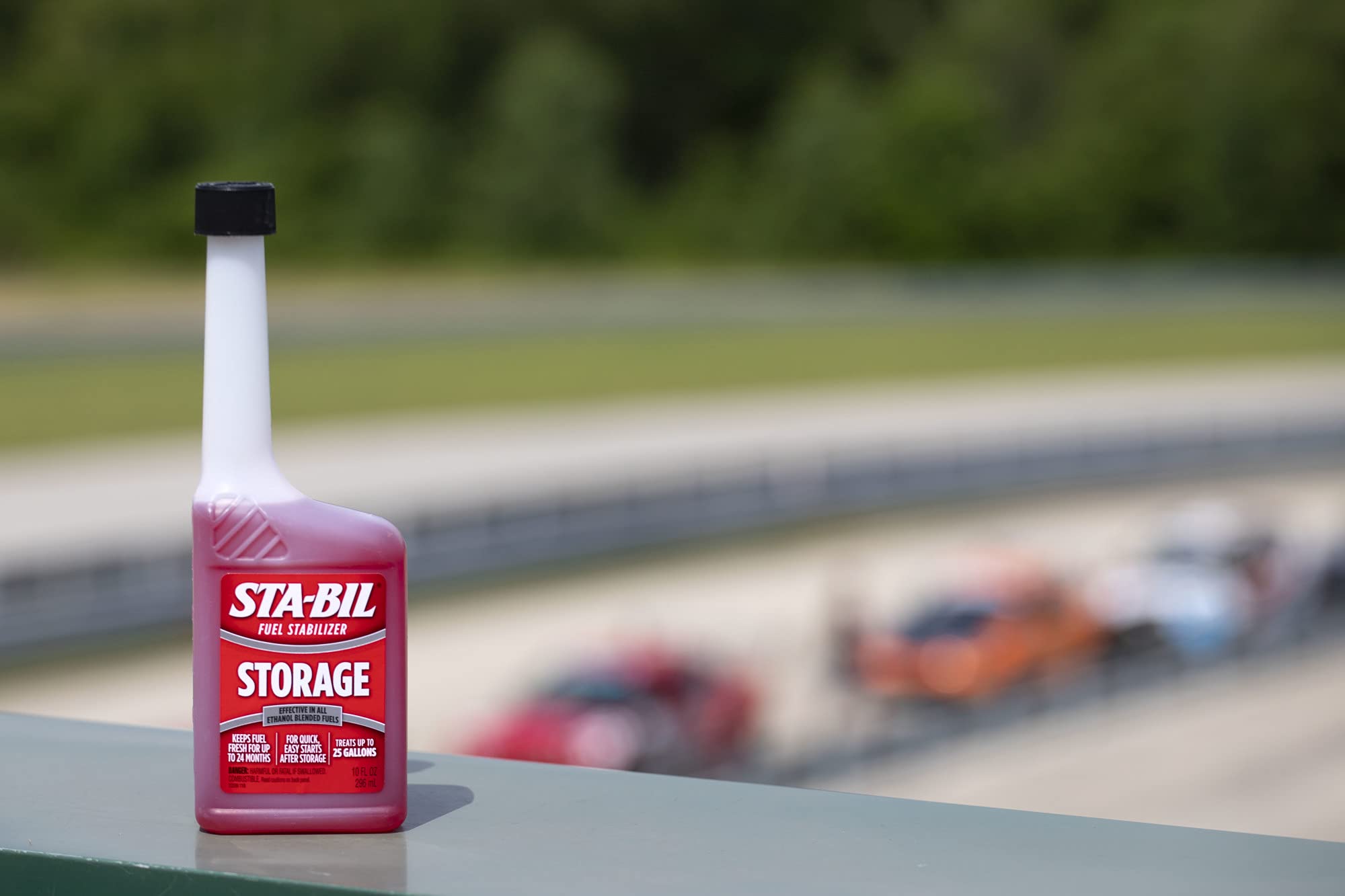 STA-BIL Fuel Stabilizer Storage - Keeps Fuel Fresh for 24 Months - Prevents Corrosion - Gasoline Treatment that Protects Fuel System - Fuel Saver - Treats 25 Gallons - 10 Fl. Oz. (22206)