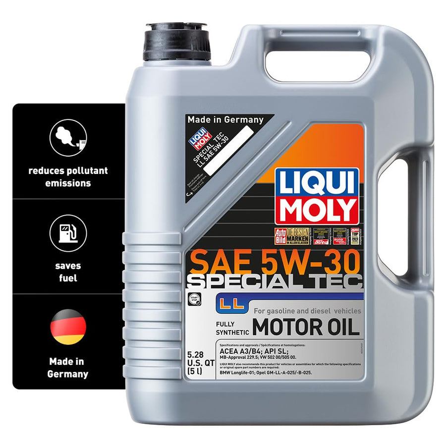5 L Liqui Moly Special Tec LL SAE 5W-30 | Synthesis Technology Motor Oil | SKU: 2249