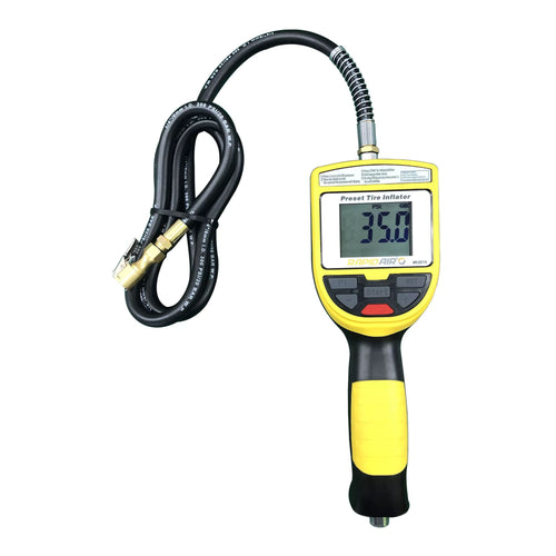 Rapidair Automatic Tire Inflator 175 PSI Rapid Air K3015 Pressure Preset Digital Display