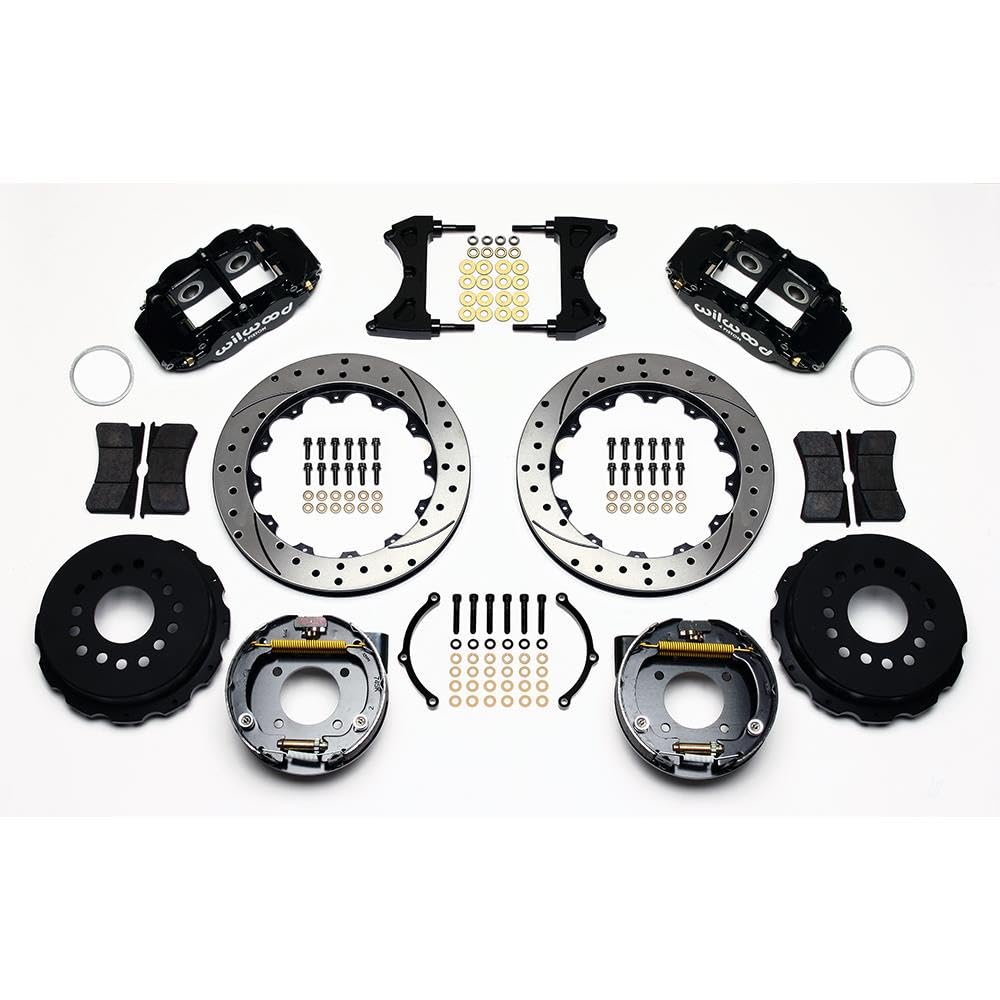 Rear P-Brk Kit, FNSL4R, 12.88" Drilled