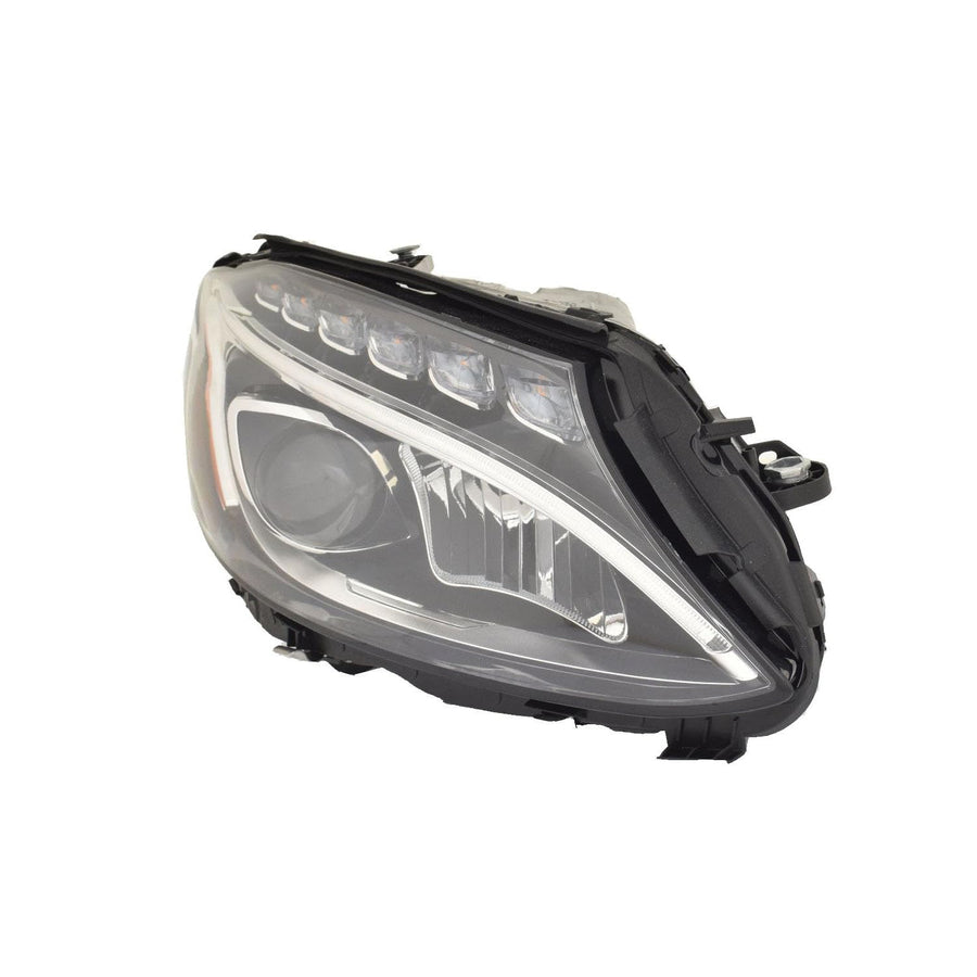 For Mercedes Benz C Class Sedan 15-18 Coupe/CONV. 17-18 Headlight STATIC LED without Adaptive Light & Logo Passenger Side ACK | DOT Certified 205 906 78 03 64 | MB2503227