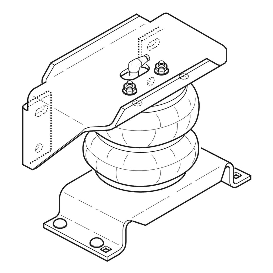 Ride Rite Firestone Rear Kit 2176