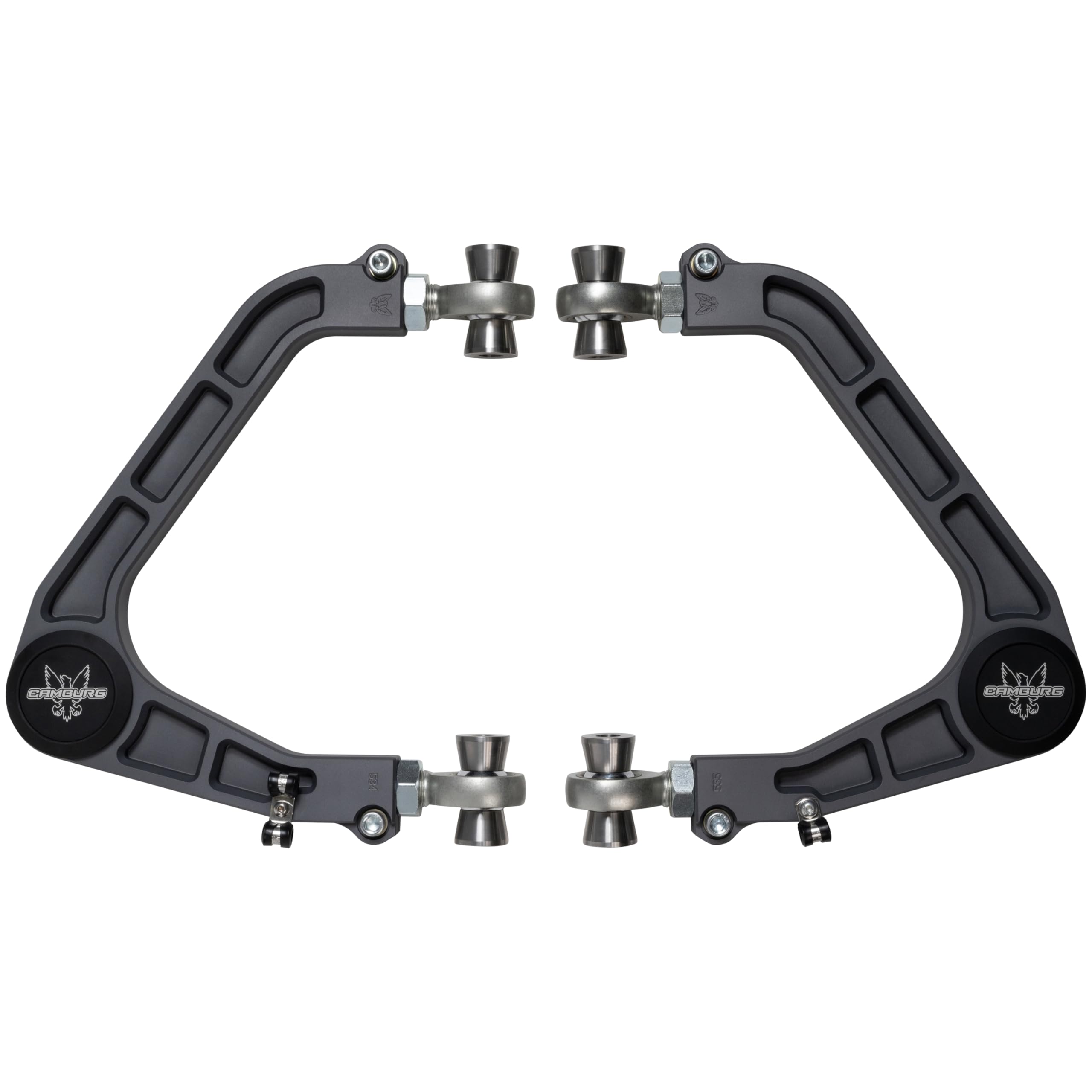 Camburg KINETIK Series Suspension Control Arm Kit CAM-210099-GRY: Gray, Compatible with 2019-2024 Chevrolet Silverado 1500, 2019-2024 GMC Sierra 1500