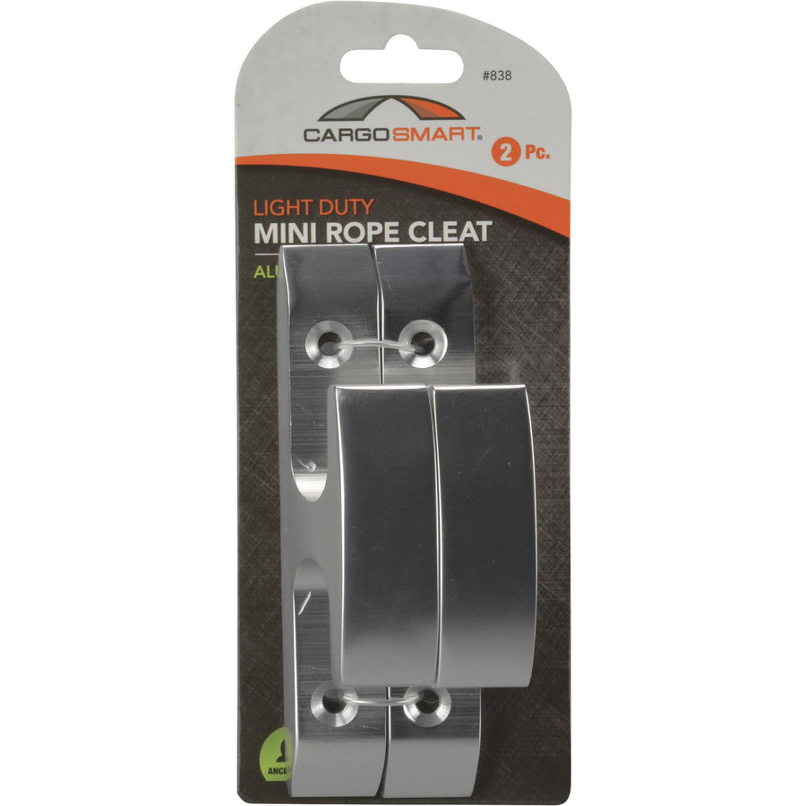 Mini Rope Cleat Light Duty 200 lb 2 Pk