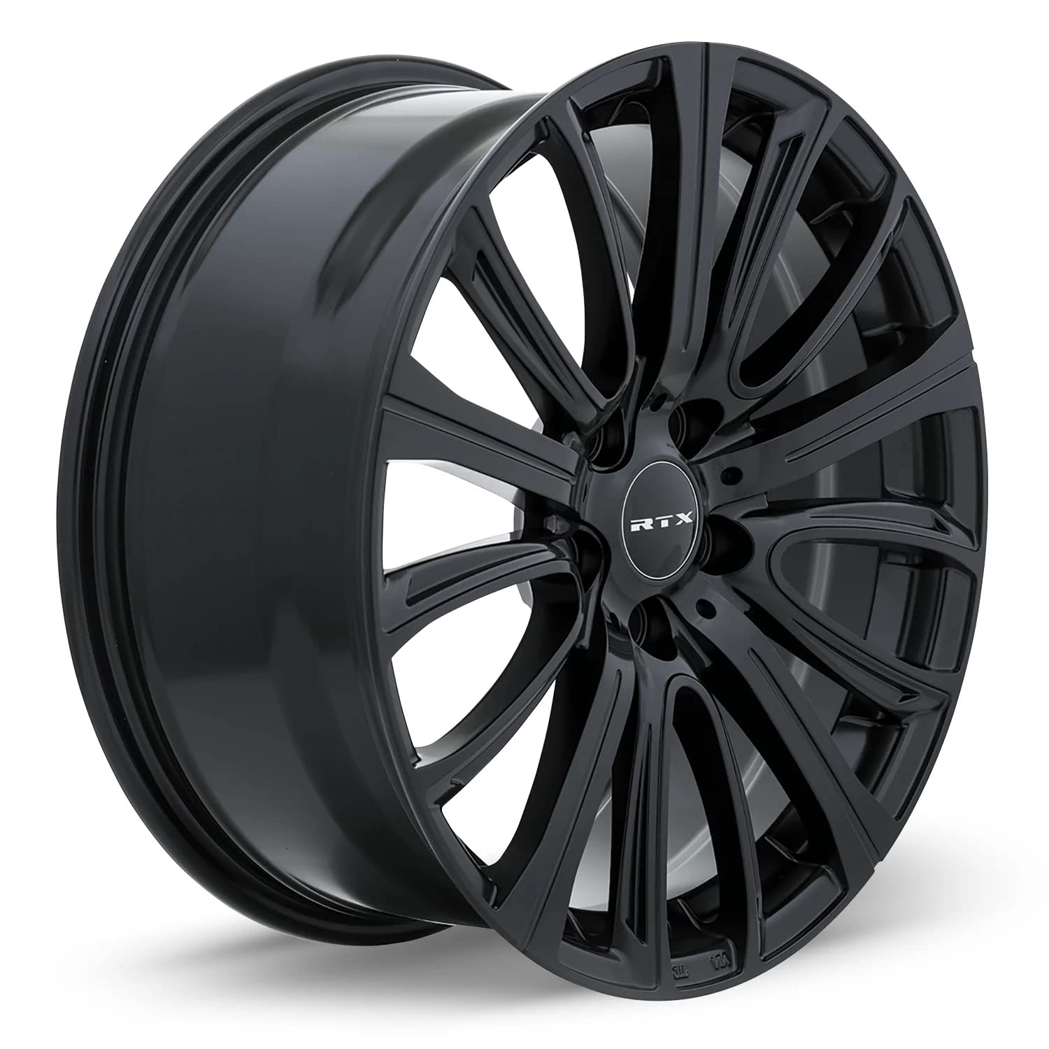 Custom RTX Wheel - 18x8, 35 Offset, 5x120.65 Bolt Pattern, 74.1mm Hub - Satin Black Rim