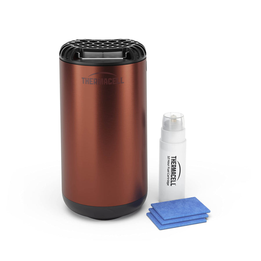 Mosquito Thermacell Patio Shield Repeller; Includes 12-Hour Refill; Highly Effective Mosquito Repellent for Patio; Bug Spray Alternative; Scent Free; No Candles or Flames