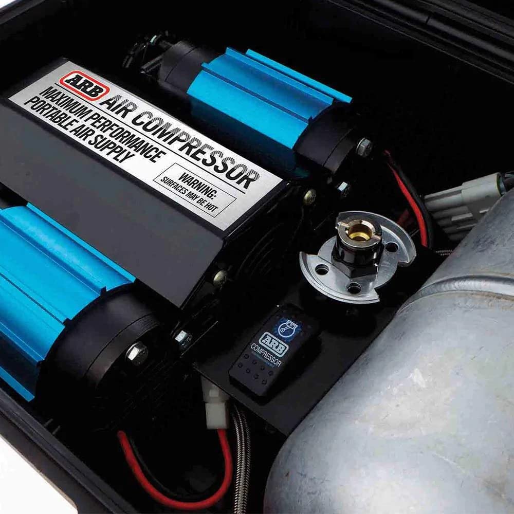 12V ARB (CKMTP12) High Performance Twin Motor Portable Air Compressor
