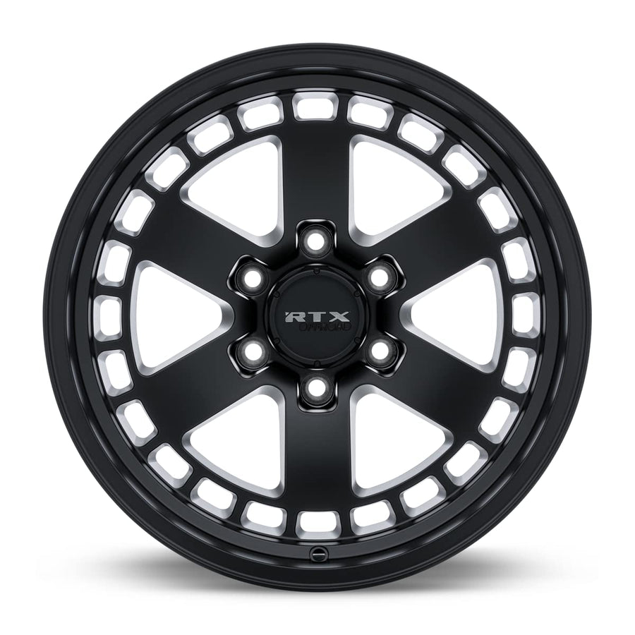 RTX® Ozark, 163711, Satin Black, 17x9 6x139.7 ET0 CB106.1 (Offroad)
