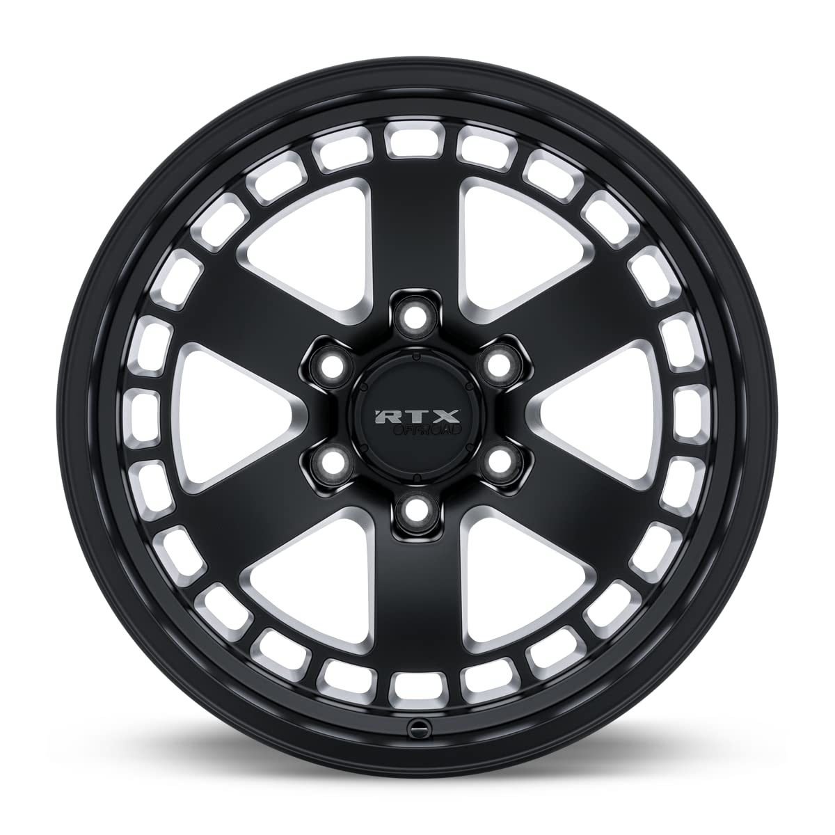 Ozark RTX® (Offroad), 163712, Satin Black, 18x9 6x139.7 ET0 CB106.1