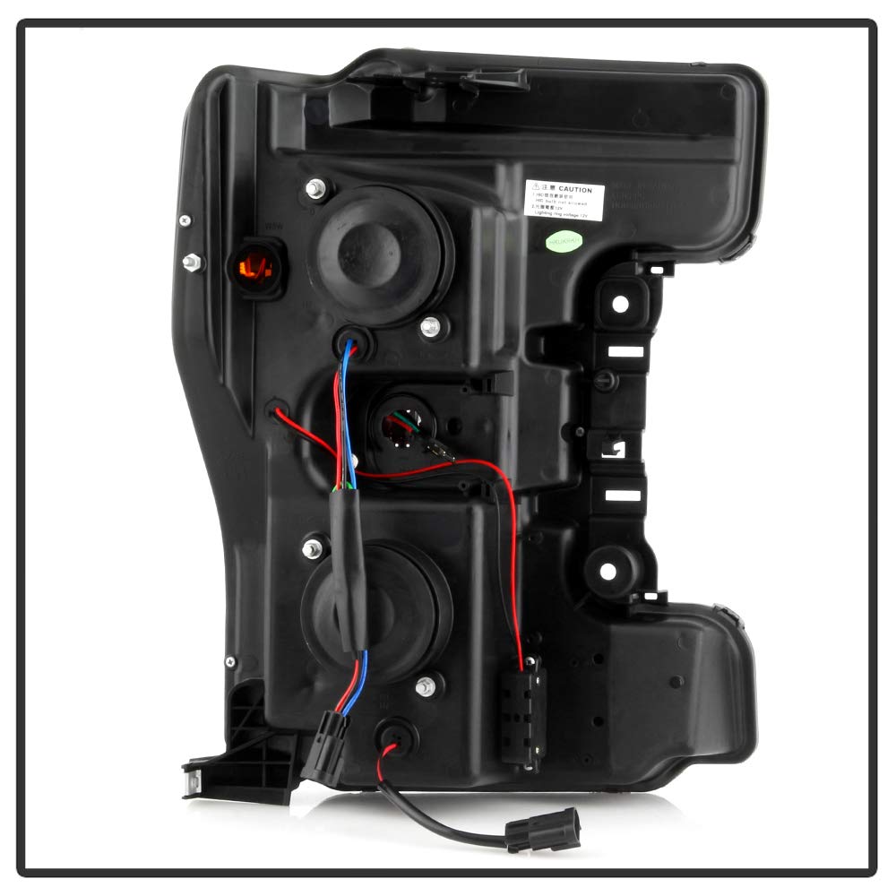 Projector Headlight Spyder - (PRO-YD-FS17-SBSEQ-C)