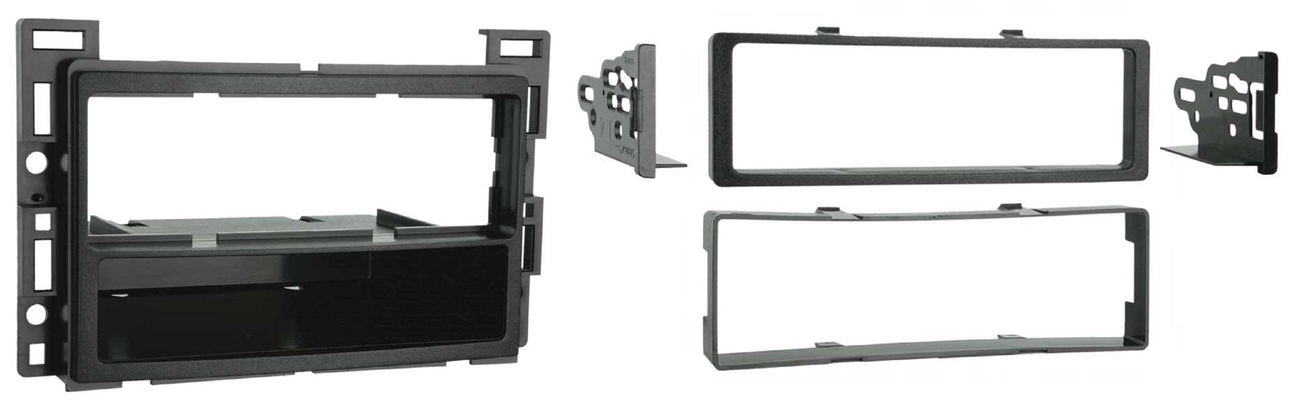 Metra Dash Installation Kit Single DIN for 2010-Up Select GM/Pontiac/Saturn Vehicles (Silver)
