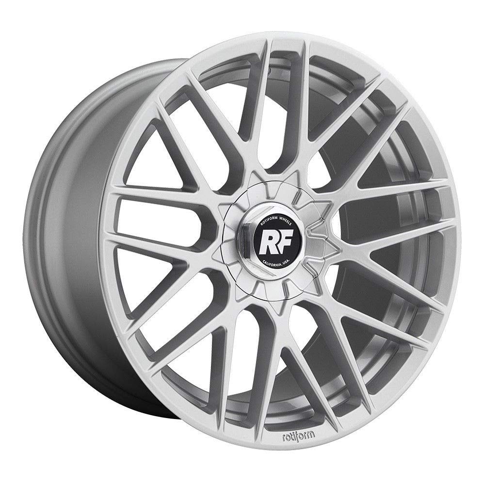 17x9 Rotiform rse 5x112/5x120 30et 72.56mm gloss silver wheel
