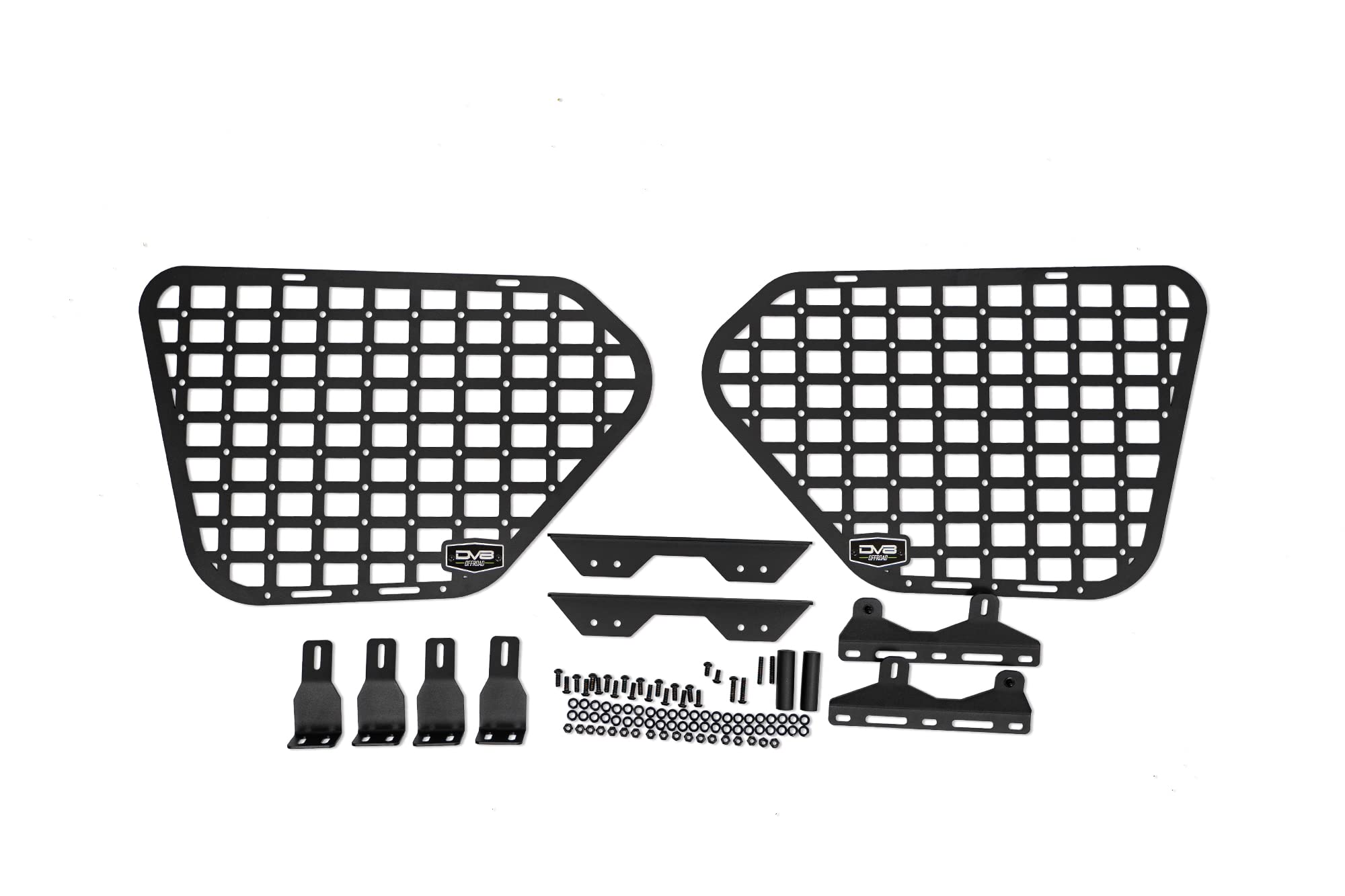 Rear Window Molle Panels DV8 Offroad for 2010-2023 Lexus GX 460 | Simple Bolt-On | Perfect for Molle Pouches, Tools, Recovery Supplies, & Other Gear | Driver & Passenger Side Pair