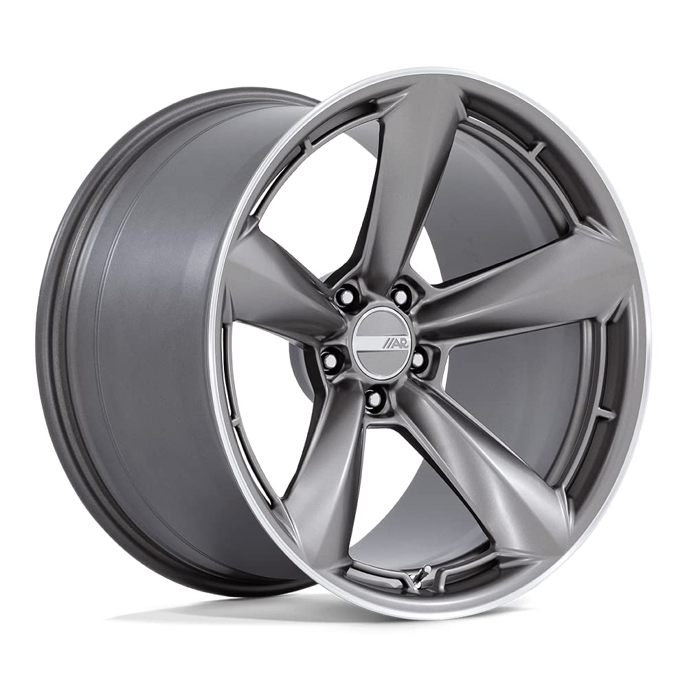 TTF American Racing 20X11 5X115 5.76-6mm MATTE ANTHRACITE WITH MACHINED LIP - AR946AD20111506N