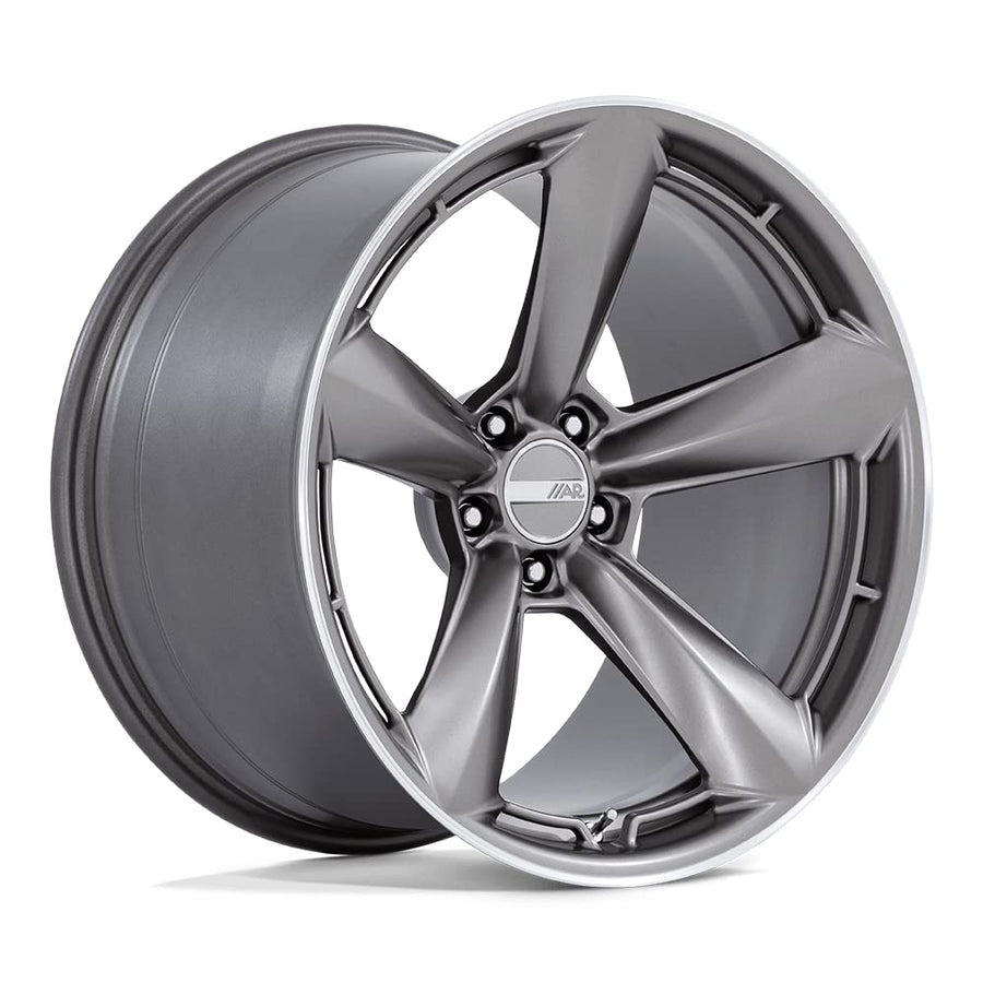 TTF American Racing 20X11 5X115 5.76-6mm MATTE ANTHRACITE WITH MACHINED LIP - AR946AD20111506N