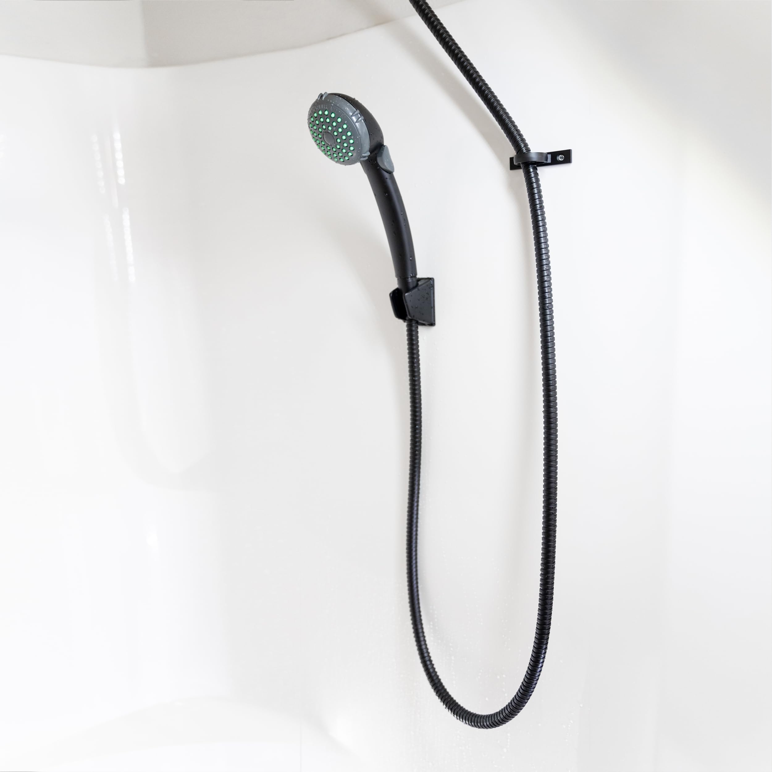 Dura Faucet RV DF-SA200-MB 60 inch Stainless Steel Shower Hose (Matte Black)