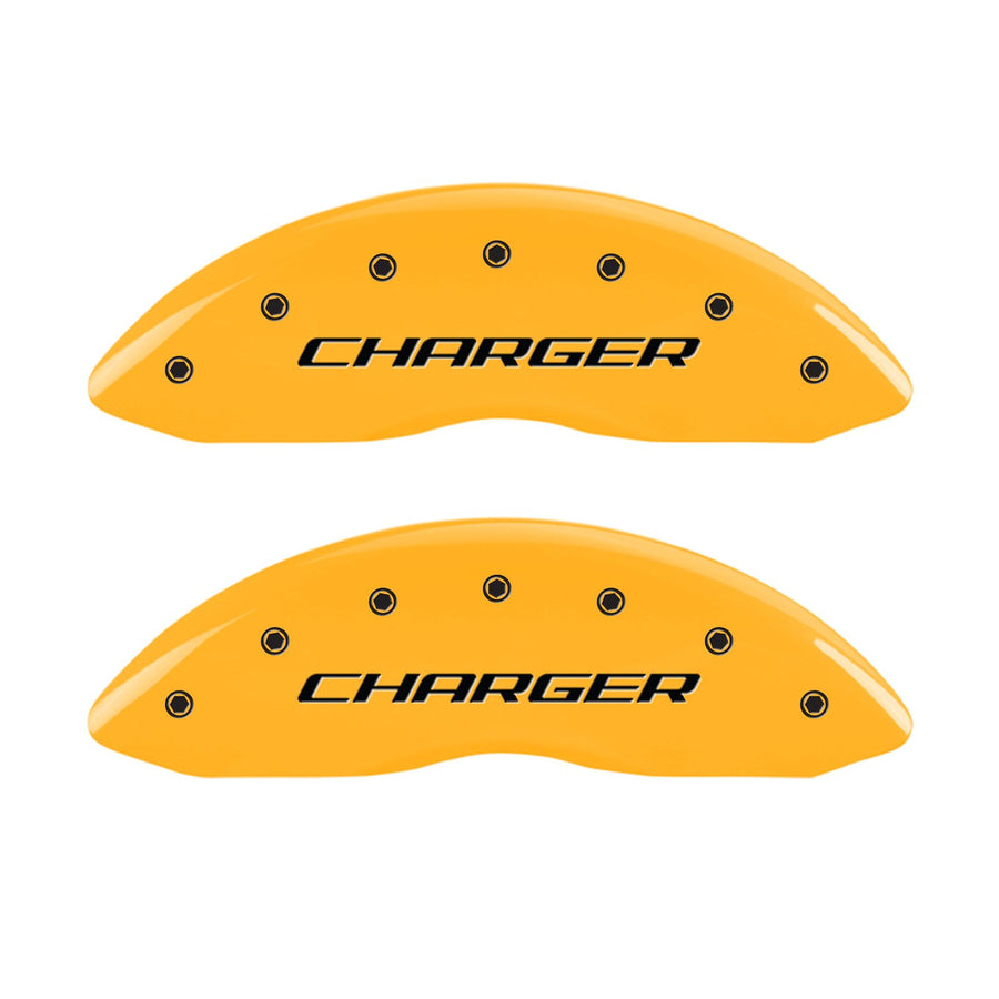 Caliper Covers MGP 12005SCHRYL, Yellow