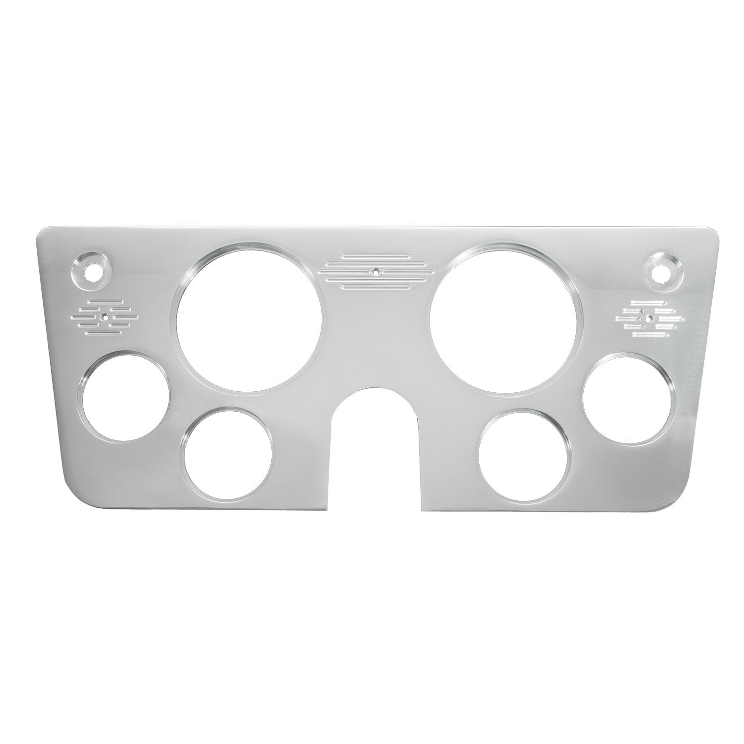Dash Panel AUTO METER 7045, Chevy Truck 67-72, 2 X 5, 4 X 2-5/8", Billet