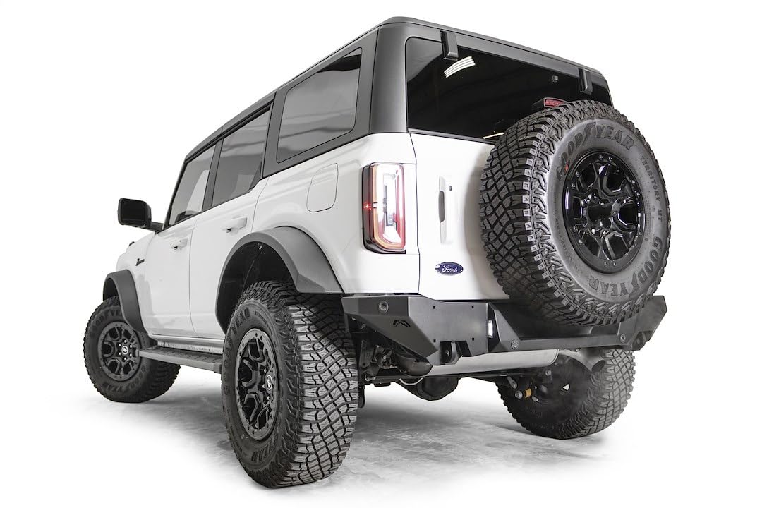 21-22 Bronco Fab Fours Premium R/Bumper, Black (FB21-Y5251-1)